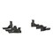 Luverne Truck Equipment O-MEGA II 6IN OVAL STEPS SILVER POWDER COAT 583088-571113 - alternate 2